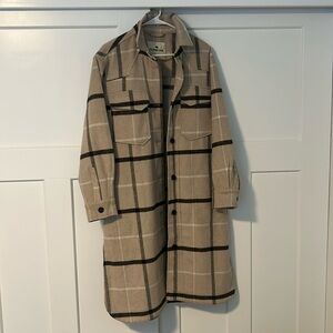 Wool trench